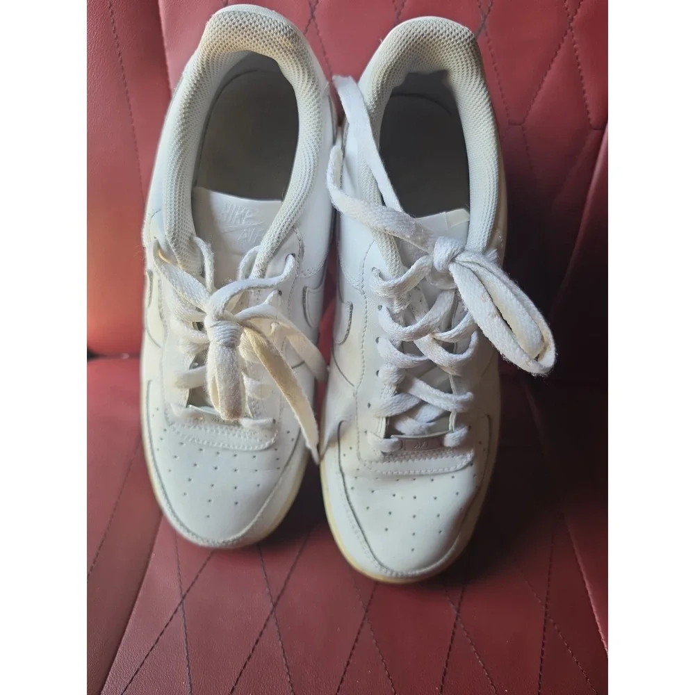Nike Air Force 1 Low Triple White  Sneakers  Size Us 6.5